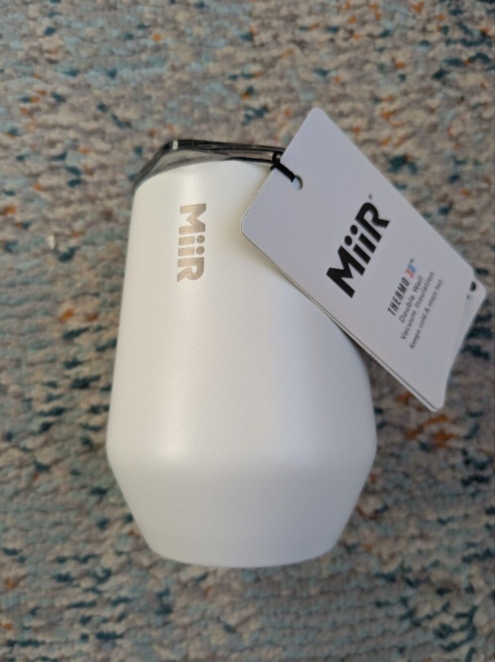 NWT MiiR 10oz White Double Insulation Stemless Wine Tumbler